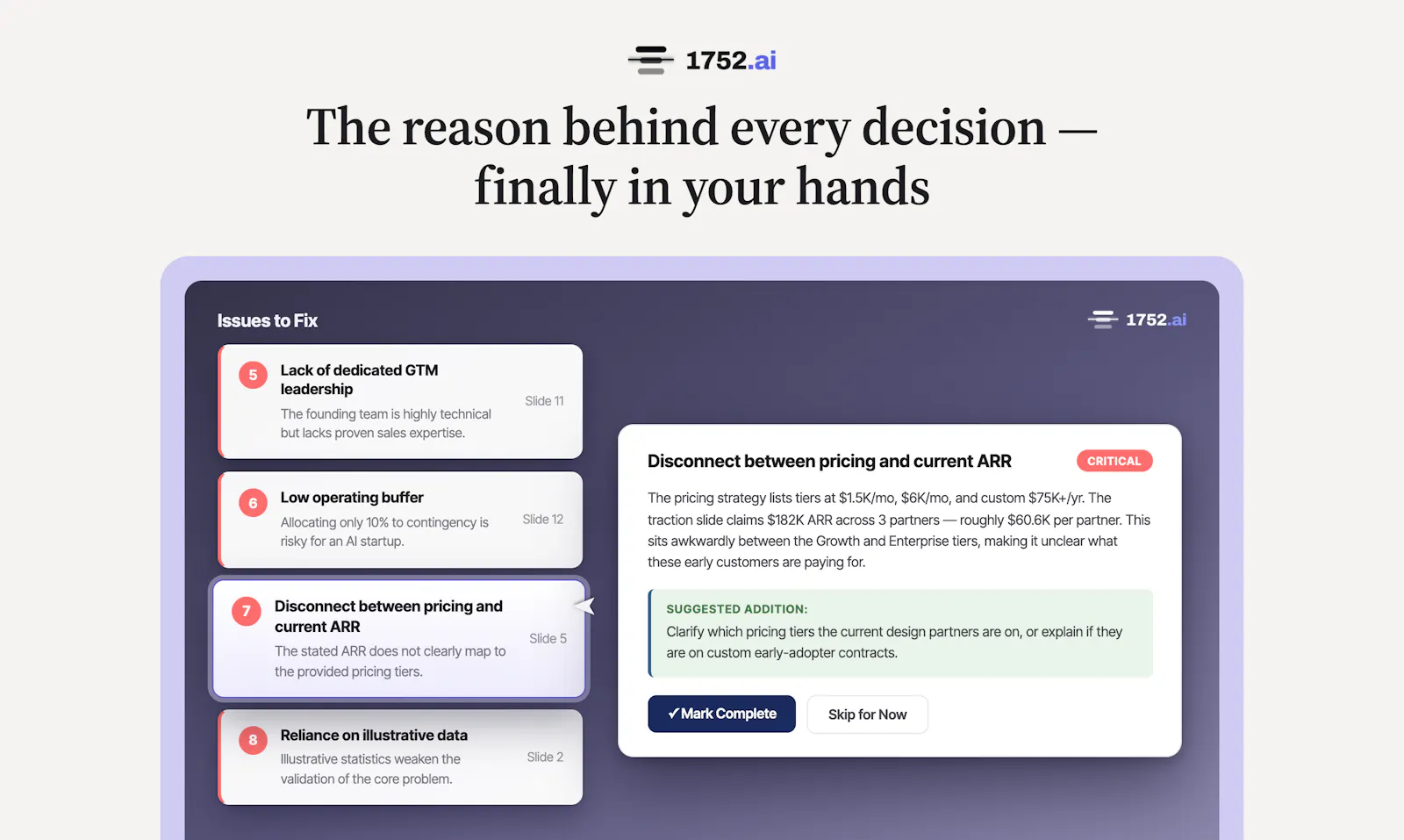 1752vc Pitch Deck Analyzer screenshot 3