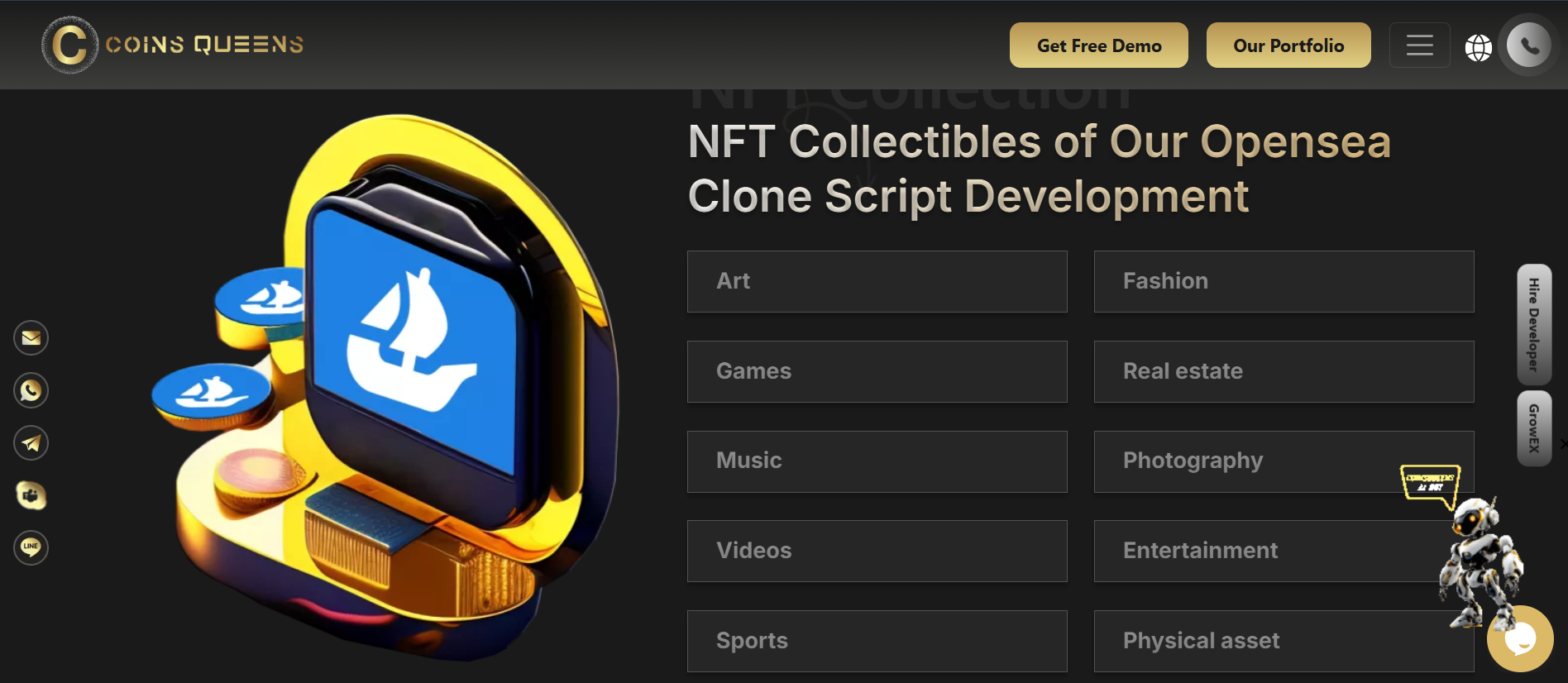 OpenSea Clone Script gallery image