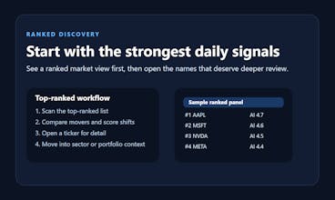 AI Stock Platform gallery image