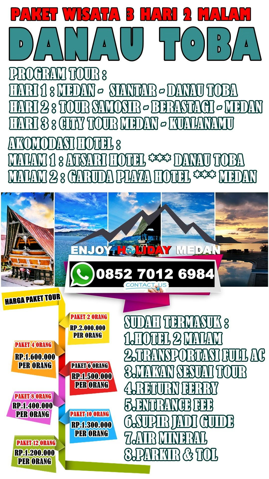 Paket Wisata Danau Toba gallery image