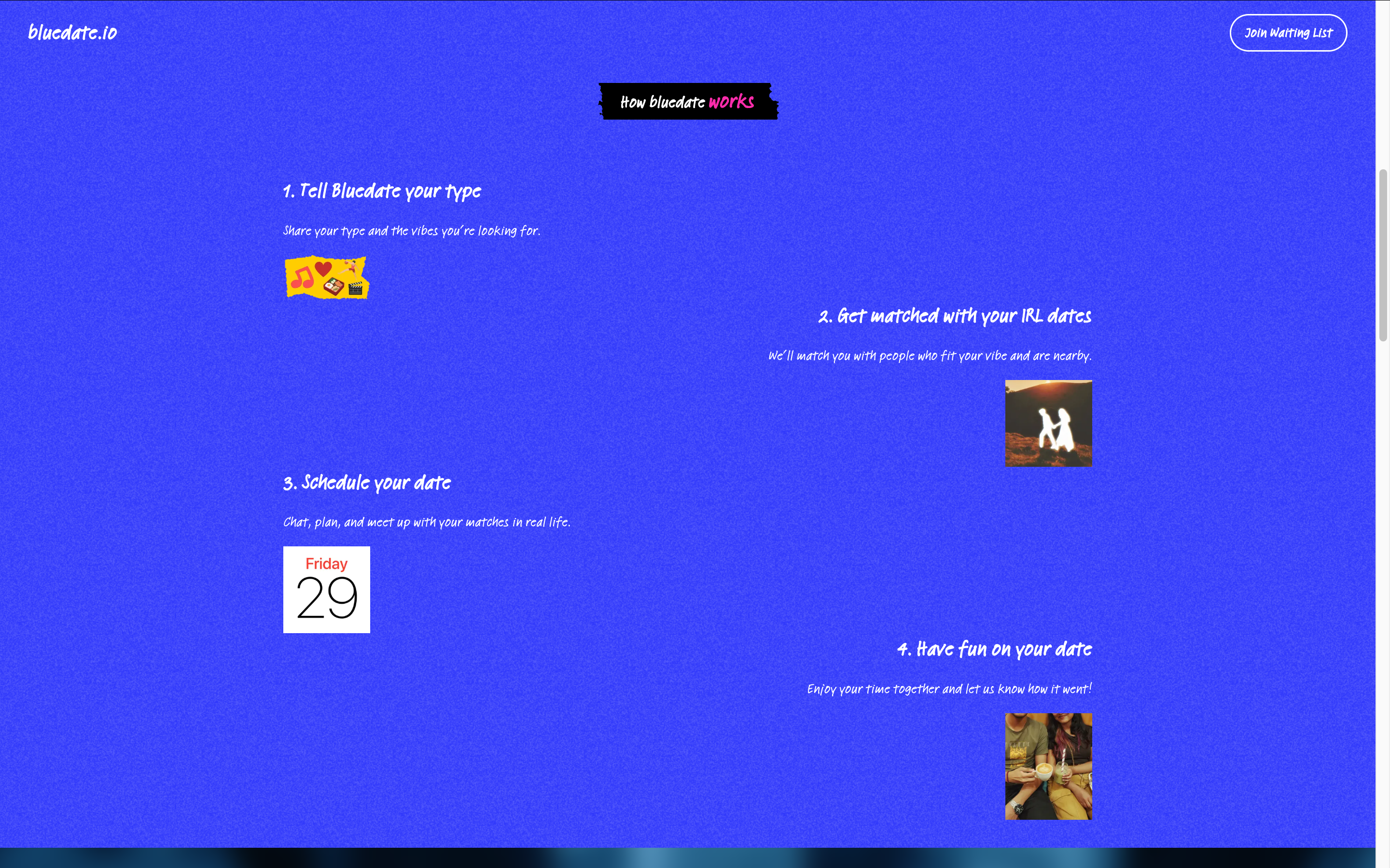 bluedate.io gallery image