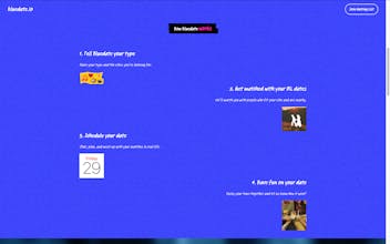 bluedate.io gallery image