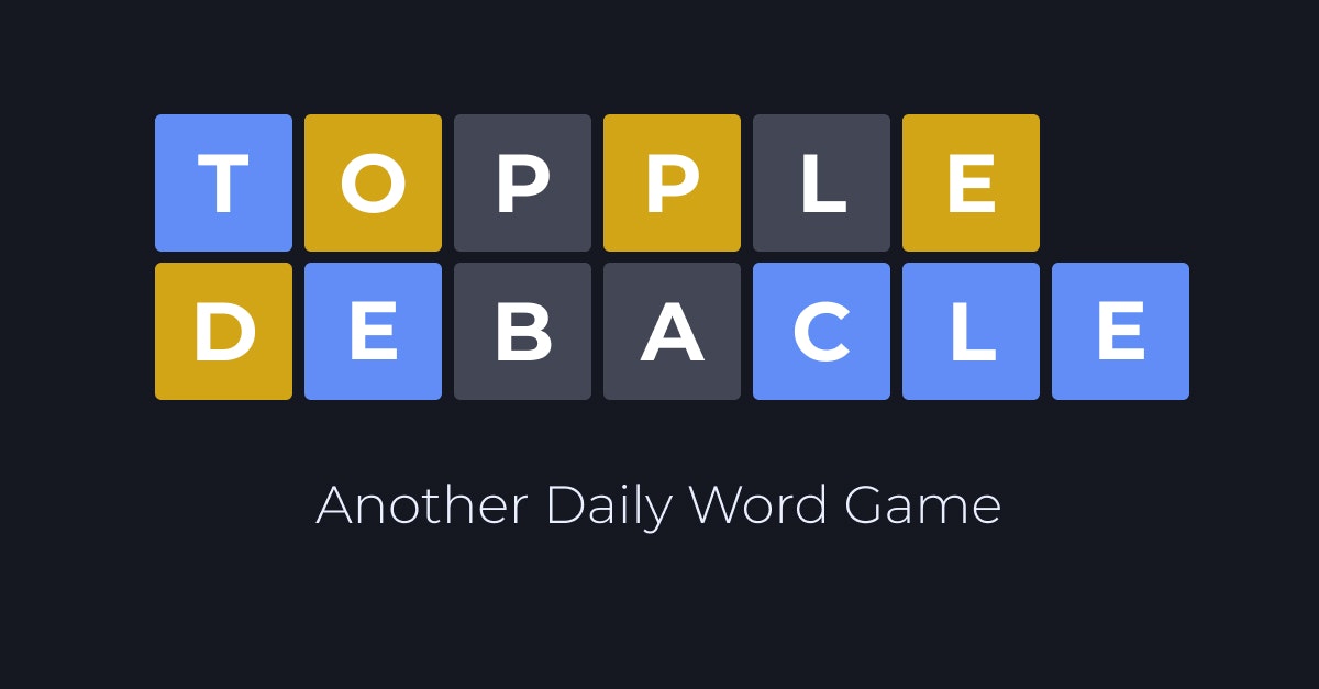 Topple Debacle media 1