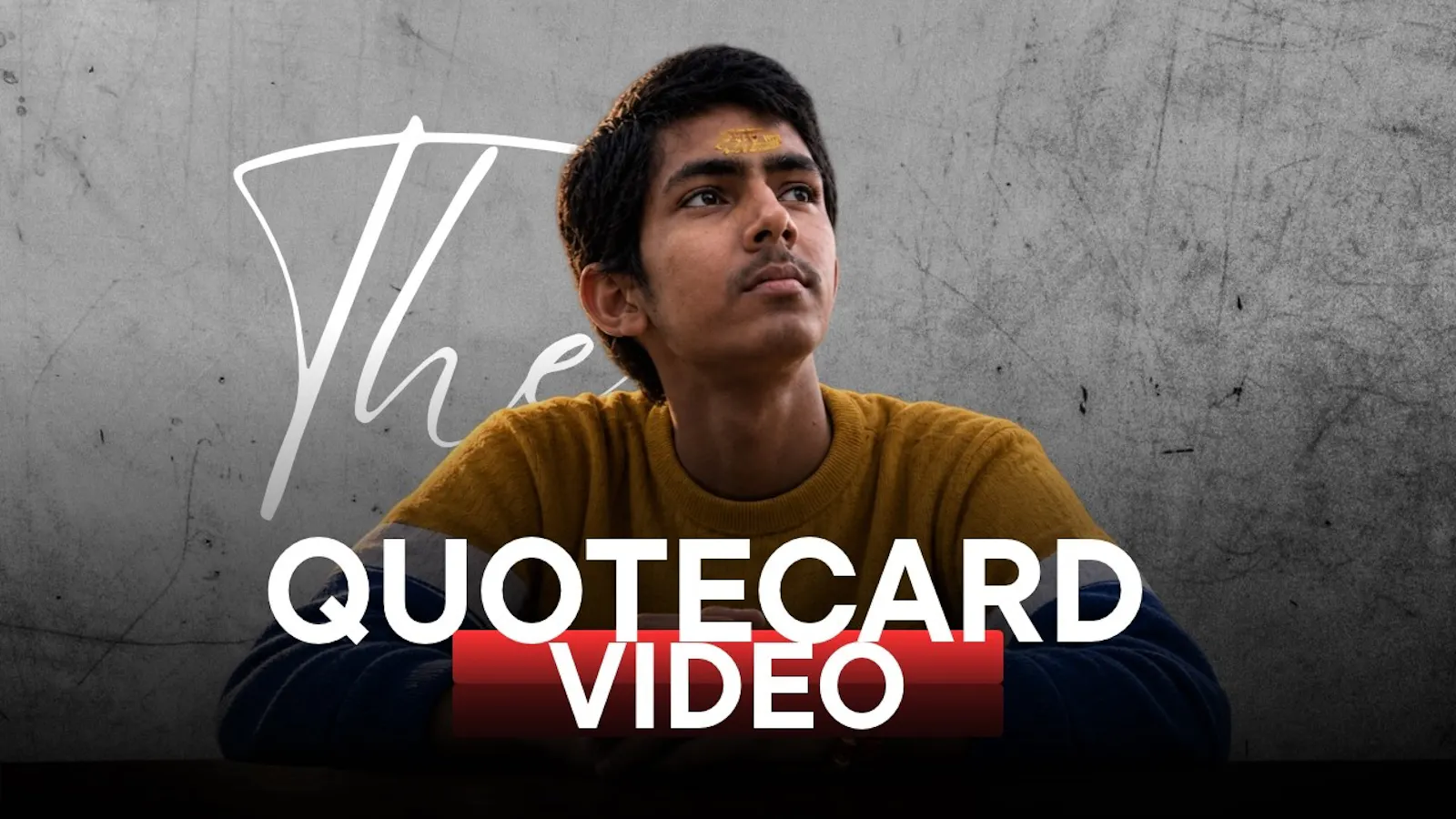 QuoteCard screenshot 1 (video preview)