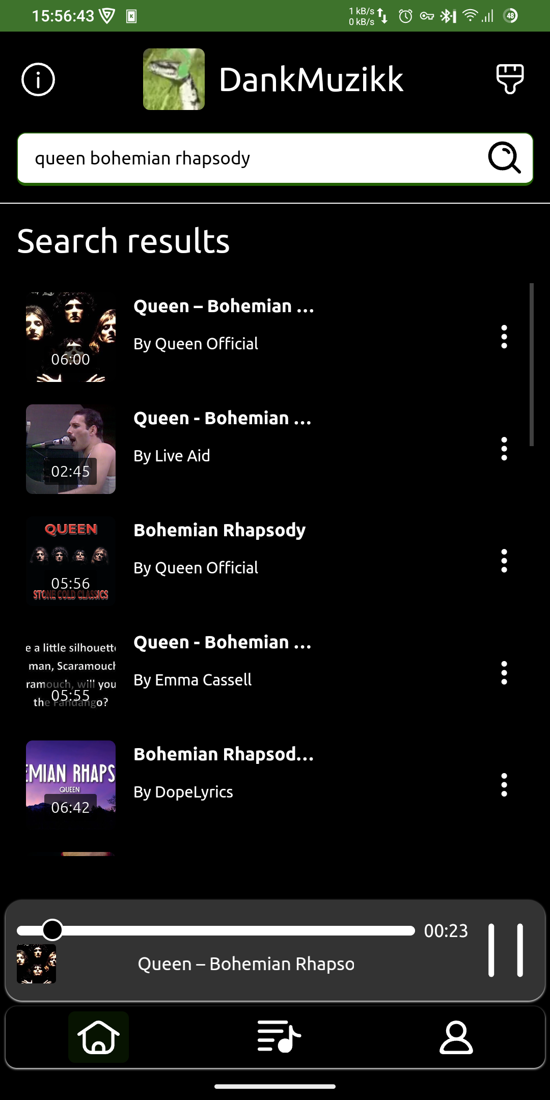 Dankmuzikk - Spielen und Teilen Sie Dank -Musik und Wiedergabelisten Medien 6