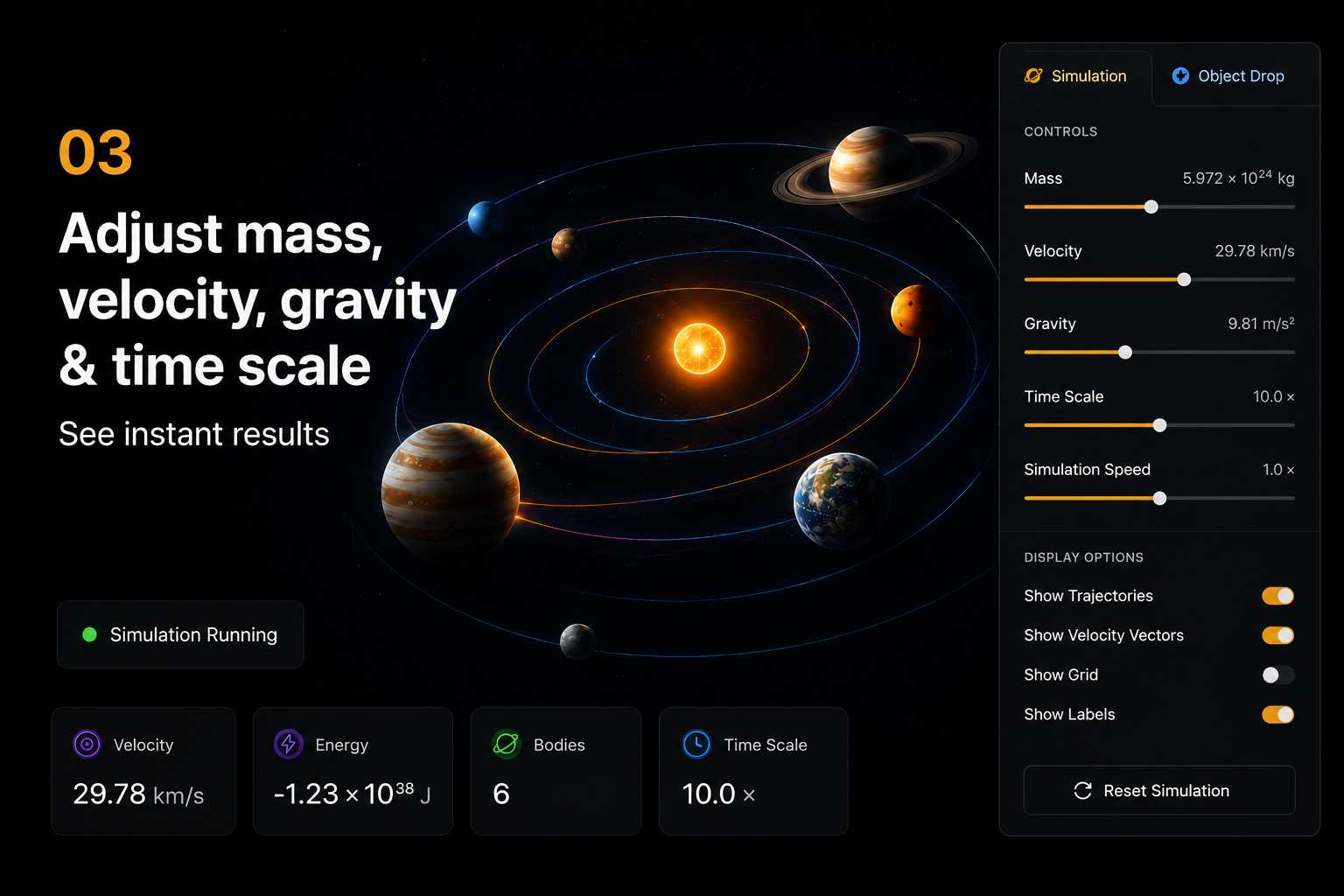 Gravity Simulator gallery image