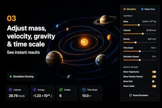 Gravity Simulator gallery image