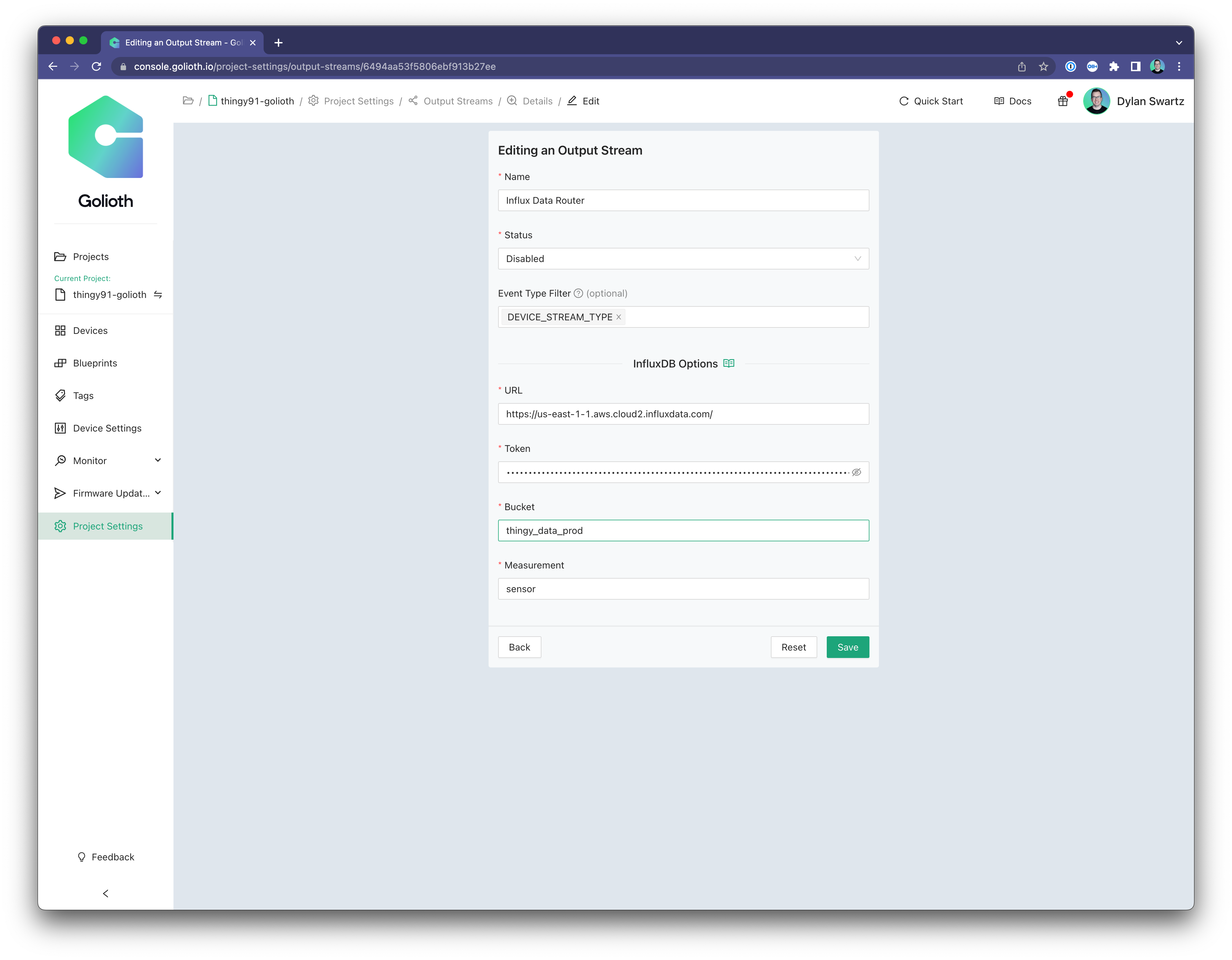MongoDB और InfluxDB आउटपुट स्ट्रीम media 3