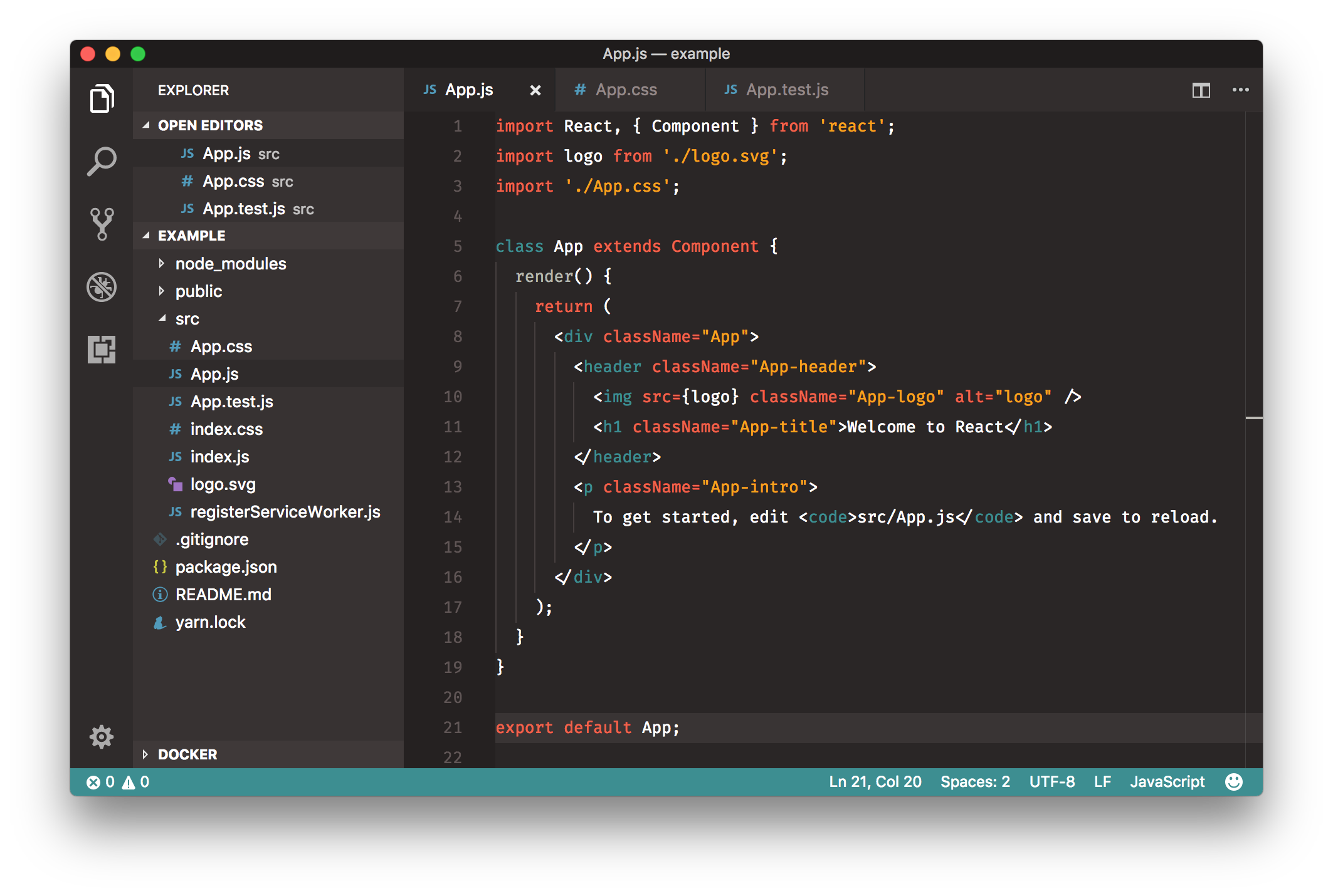 Rainglow Color Themes gallery image