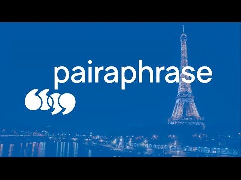 Pairaphrase gallery image