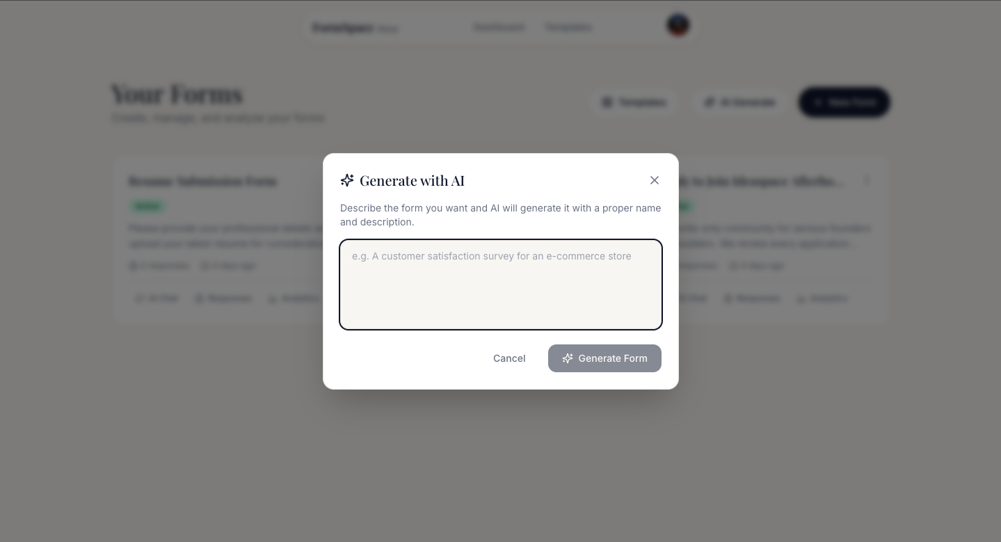 Formspace gallery image