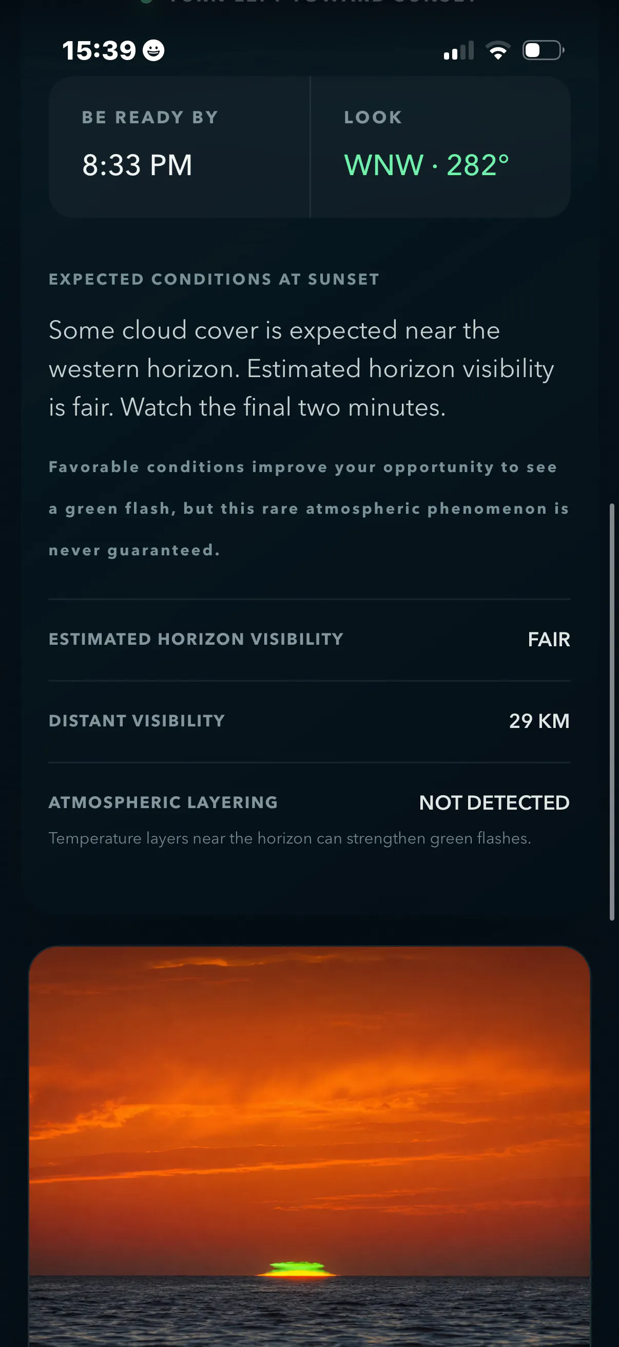 Green Flash Finder gallery image