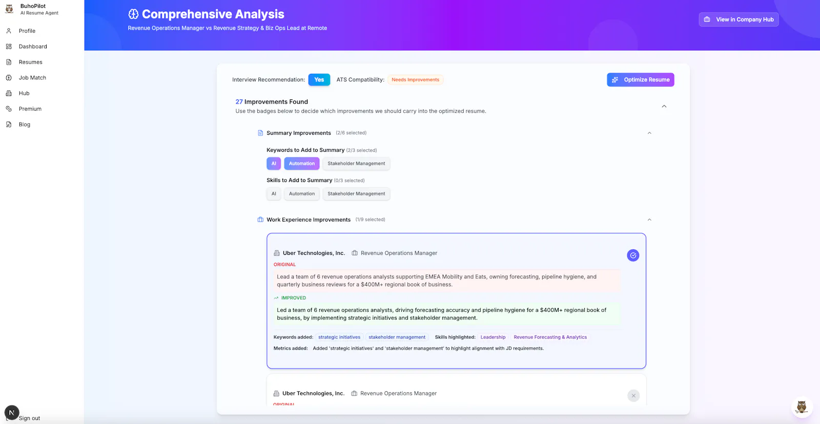 BuhoPilot screenshot 3