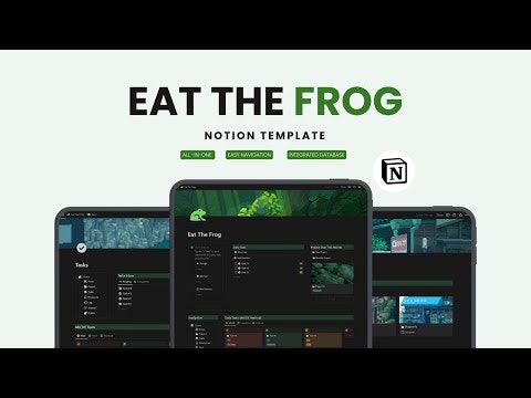 Notion Eat the Frog gallery image
