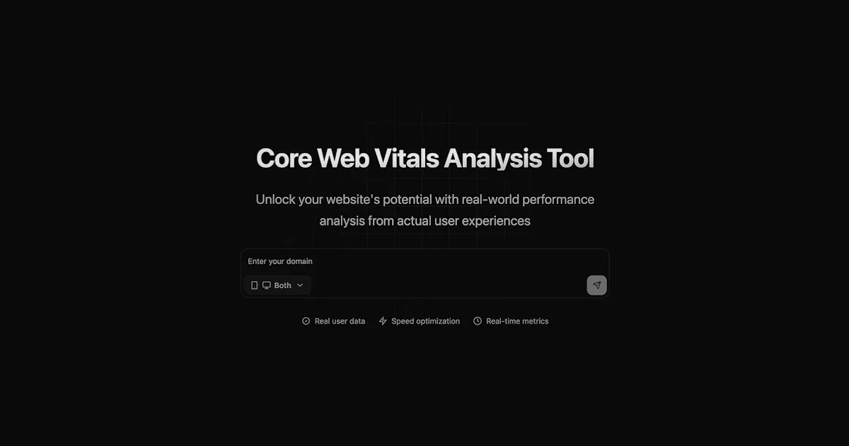 WebVitals by Sentry