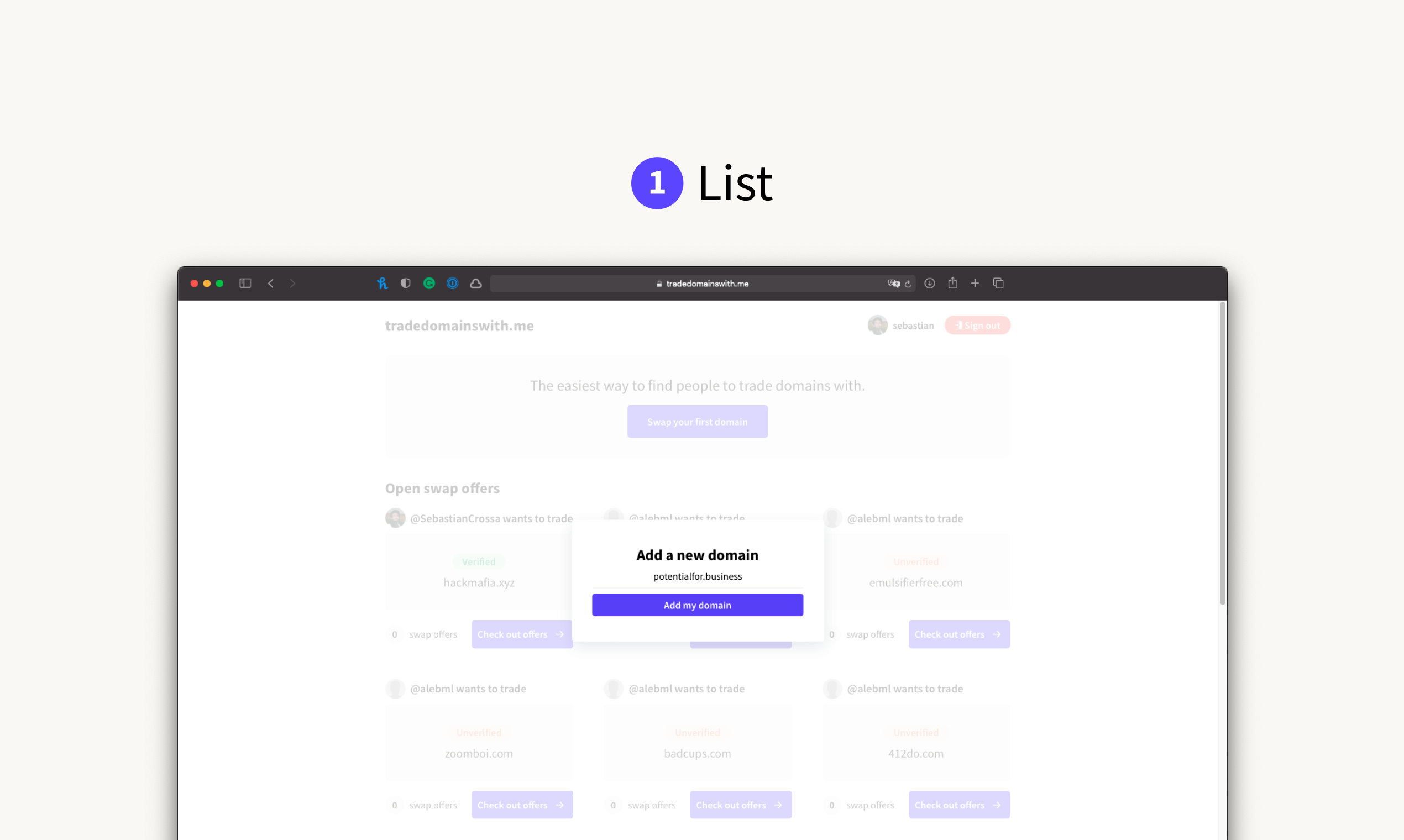 tradedomainswith.me gallery image