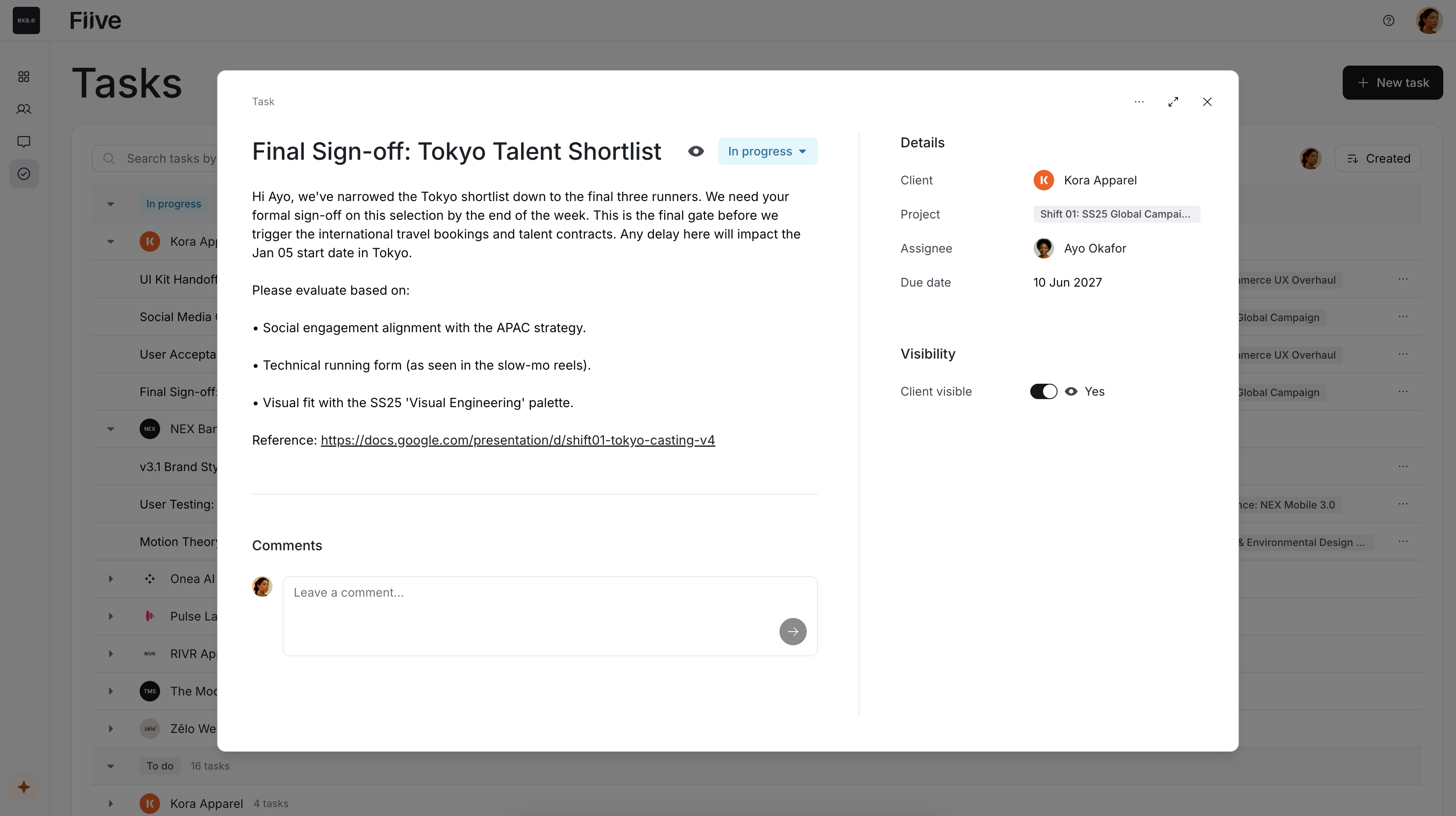 Fiive - Screenshot 4 showing product features and functionality