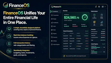 FinanceOS — Personal Finance, Simplified gallery image