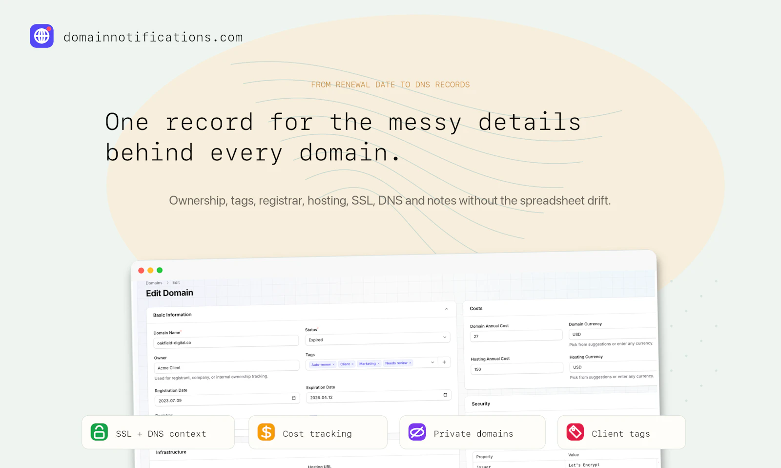 domainnotifications.com screenshot 4