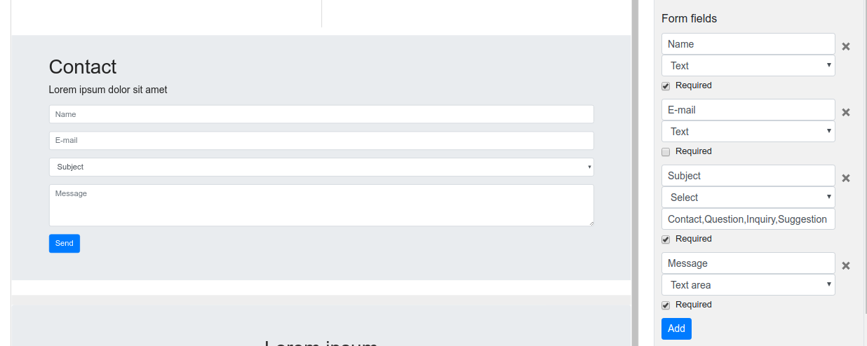 W3 Website Builder gallery image