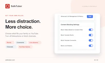 SafeTuber – YouTube Content Filter gallery image