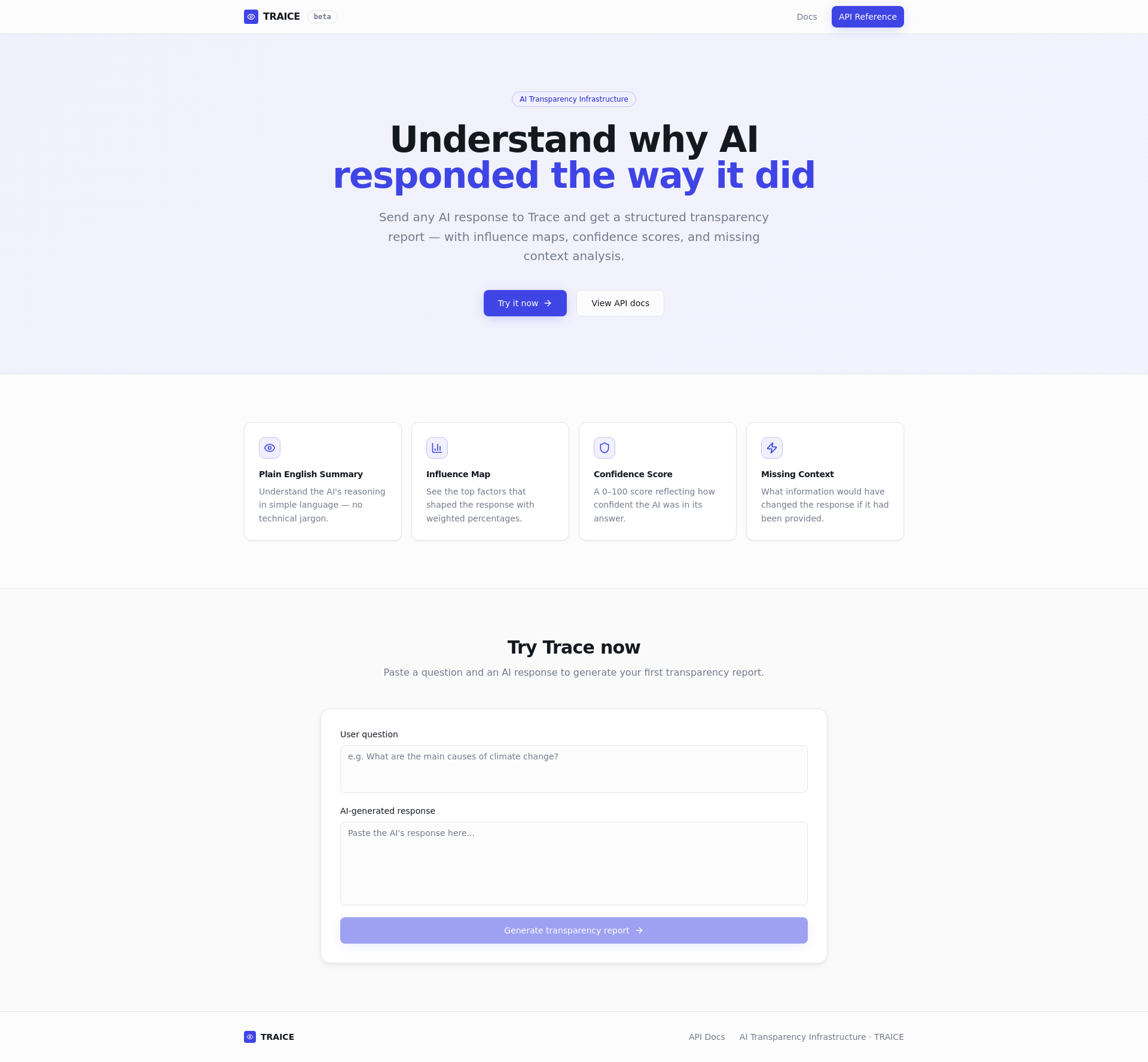 TRAICE gallery image