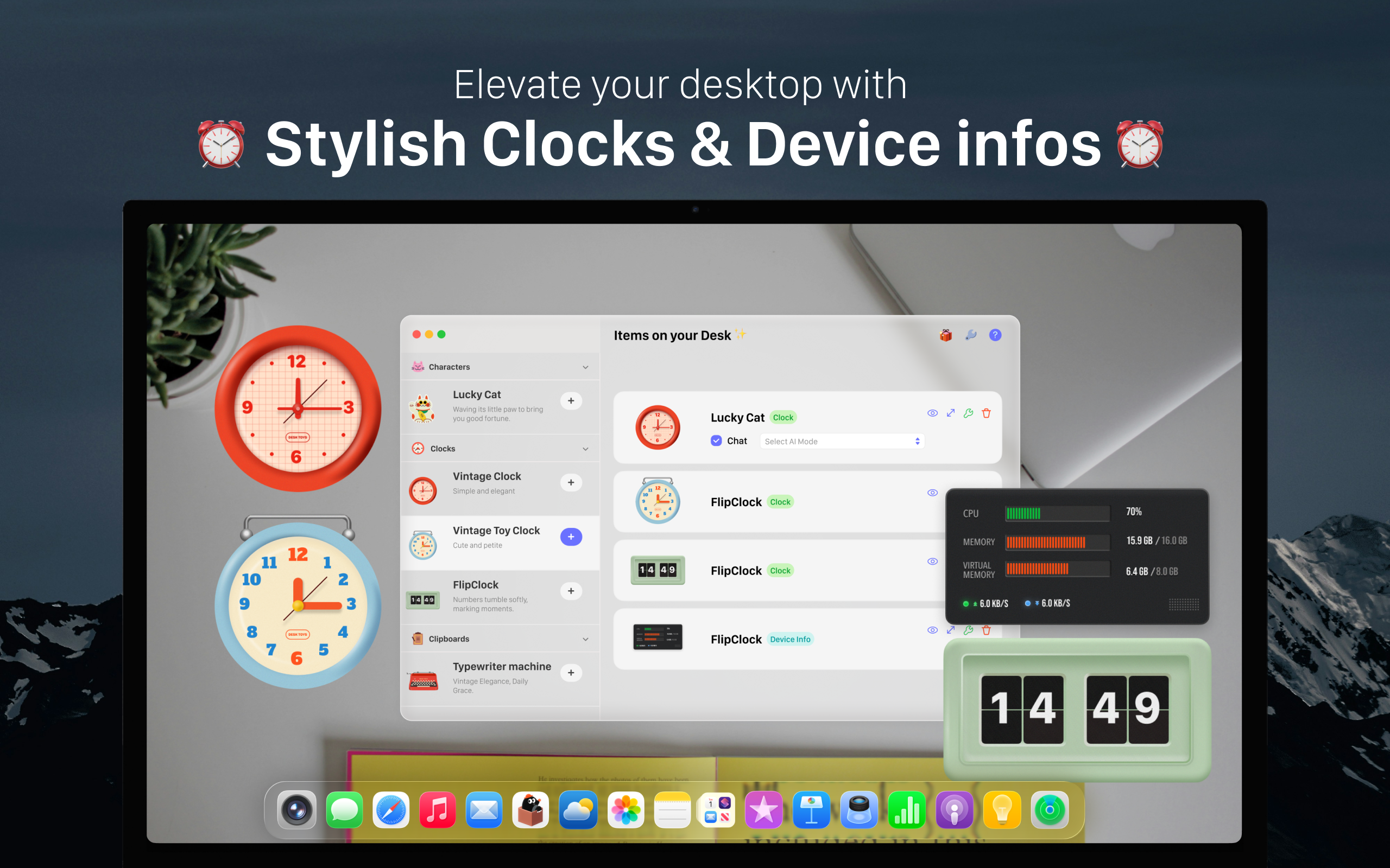 Desktop Toys - Screenshot 3 showing product features and functionality