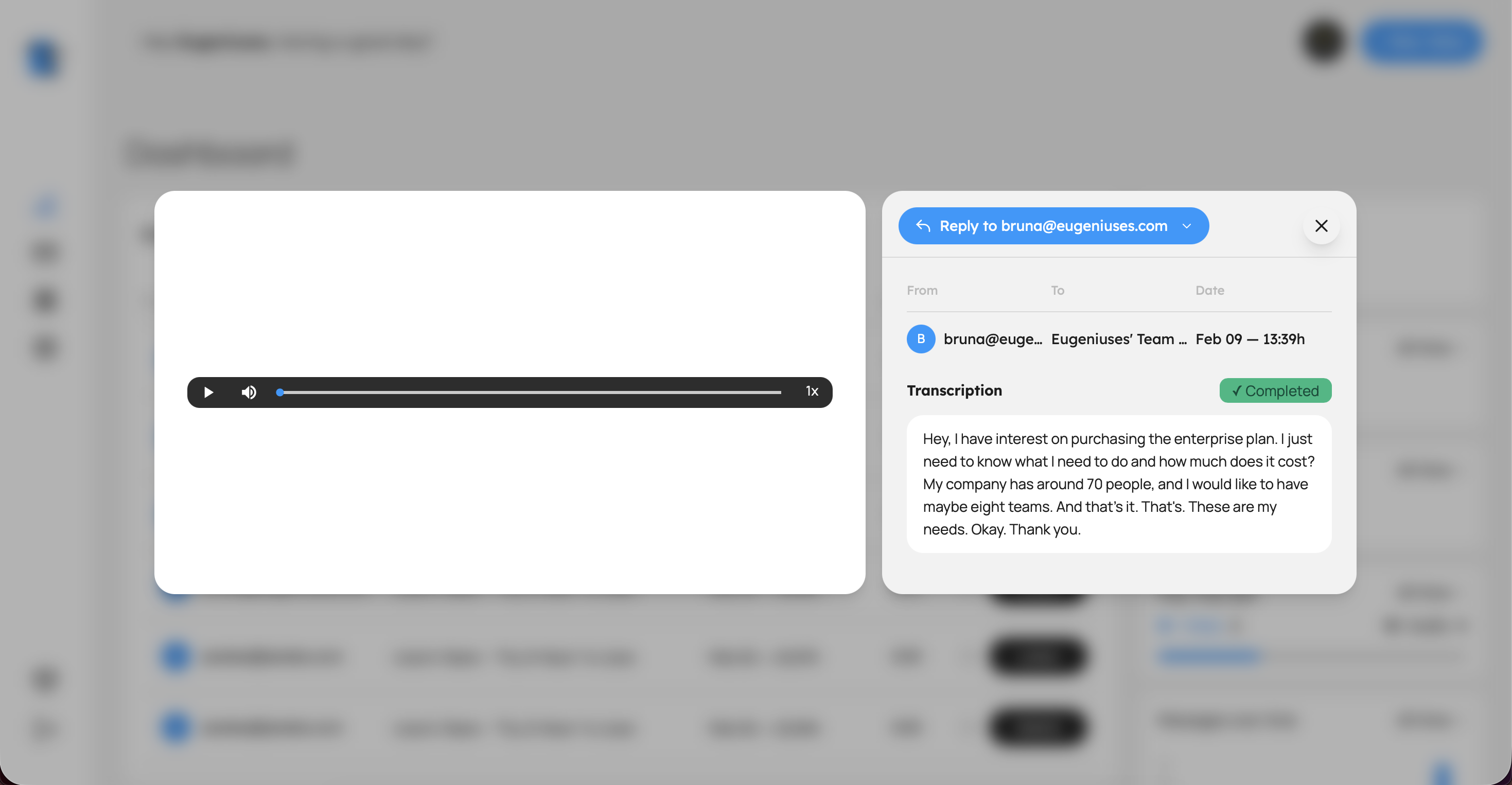 Lissn - Screenshot 2 showing product features and functionality