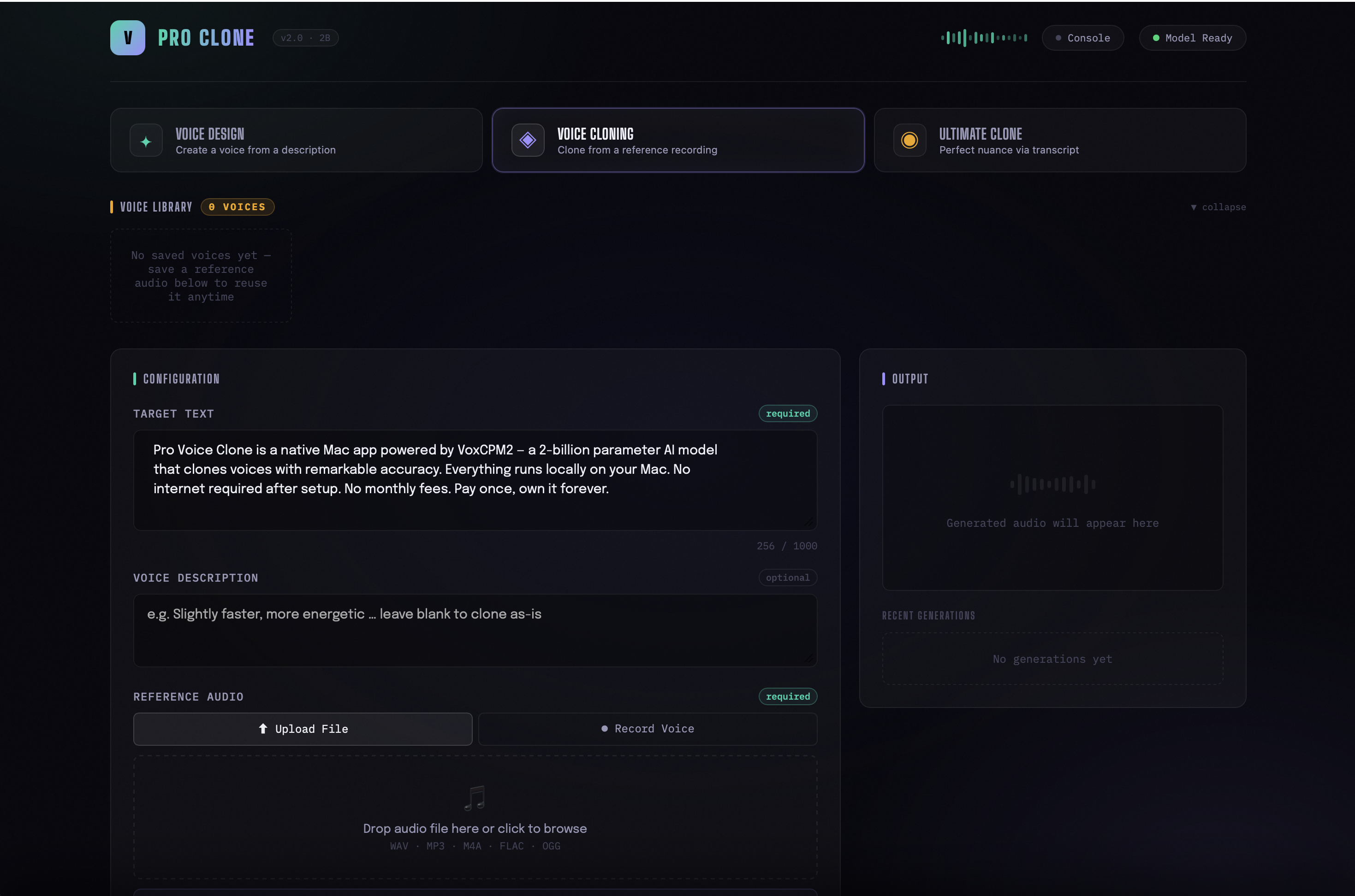 Pro Voice Clone gallery image