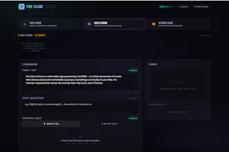 Pro Voice Clone gallery image