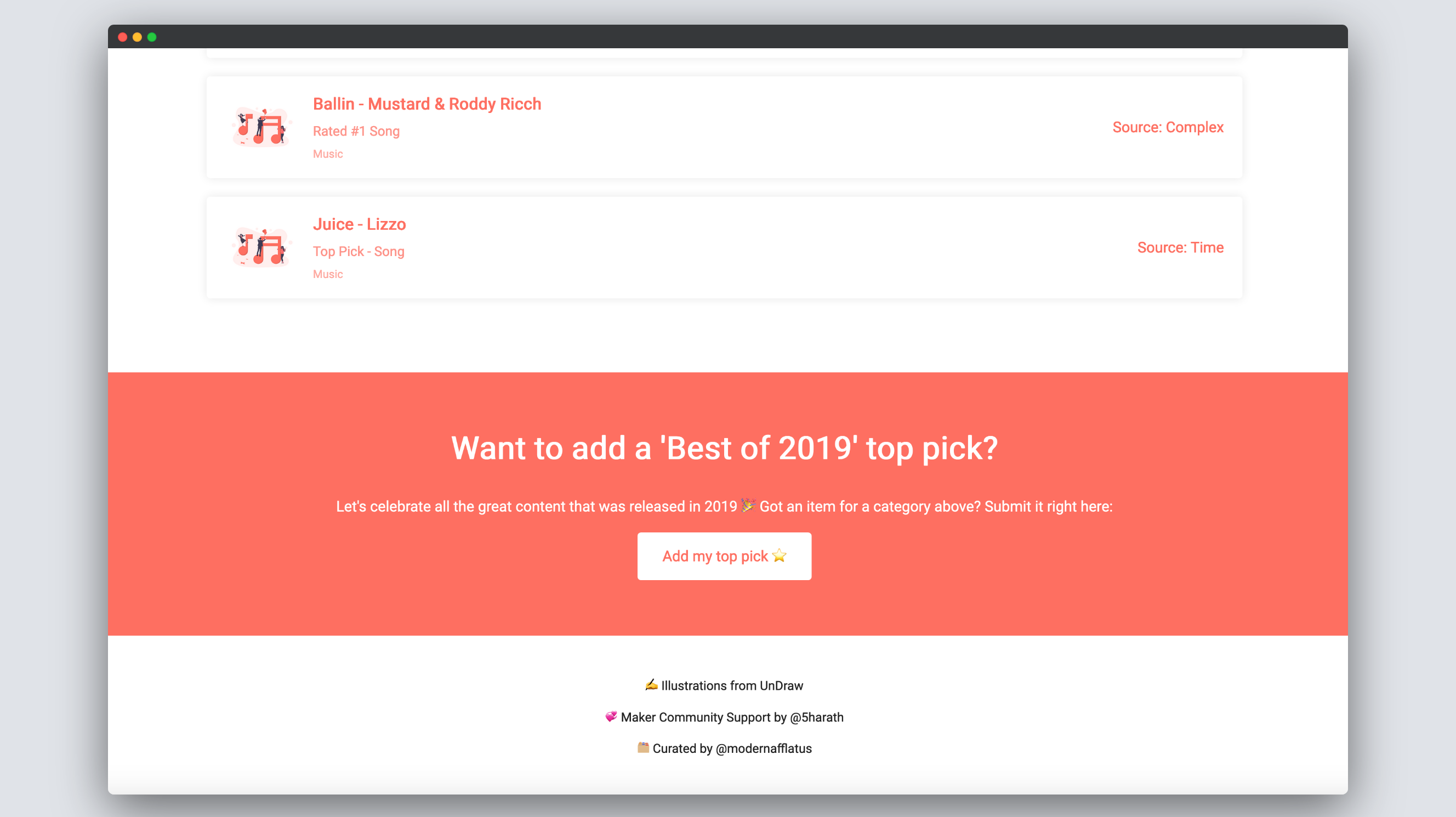 Best of 2019 Lists gallery image