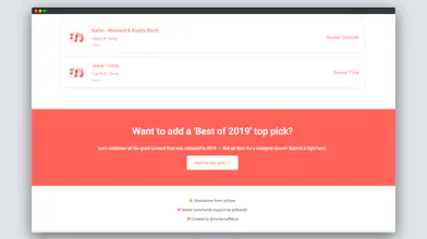 Best of 2019 Lists gallery image