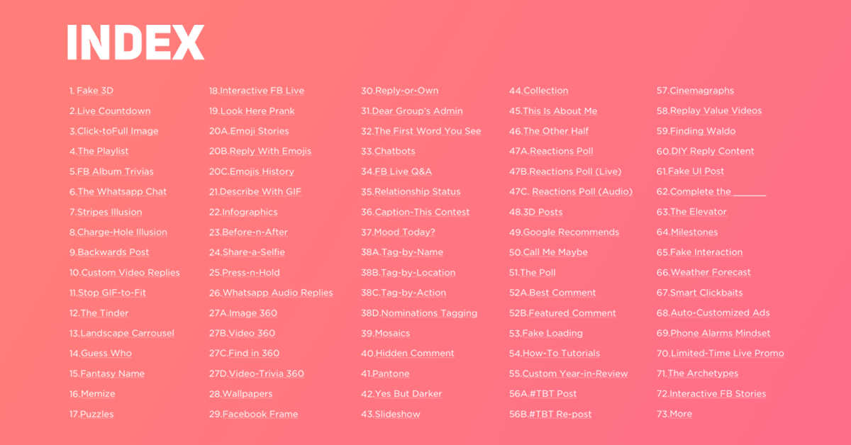 Facebook Creative Posts gallery image