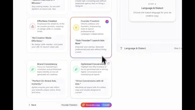 Aphilio, Turn URLs into Ads gallery image