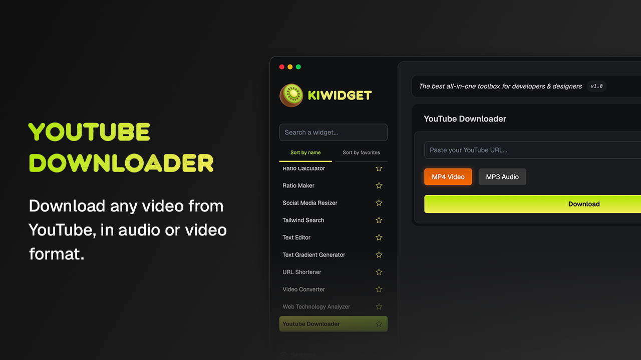 Kiwidget v1.3.0 gallery image