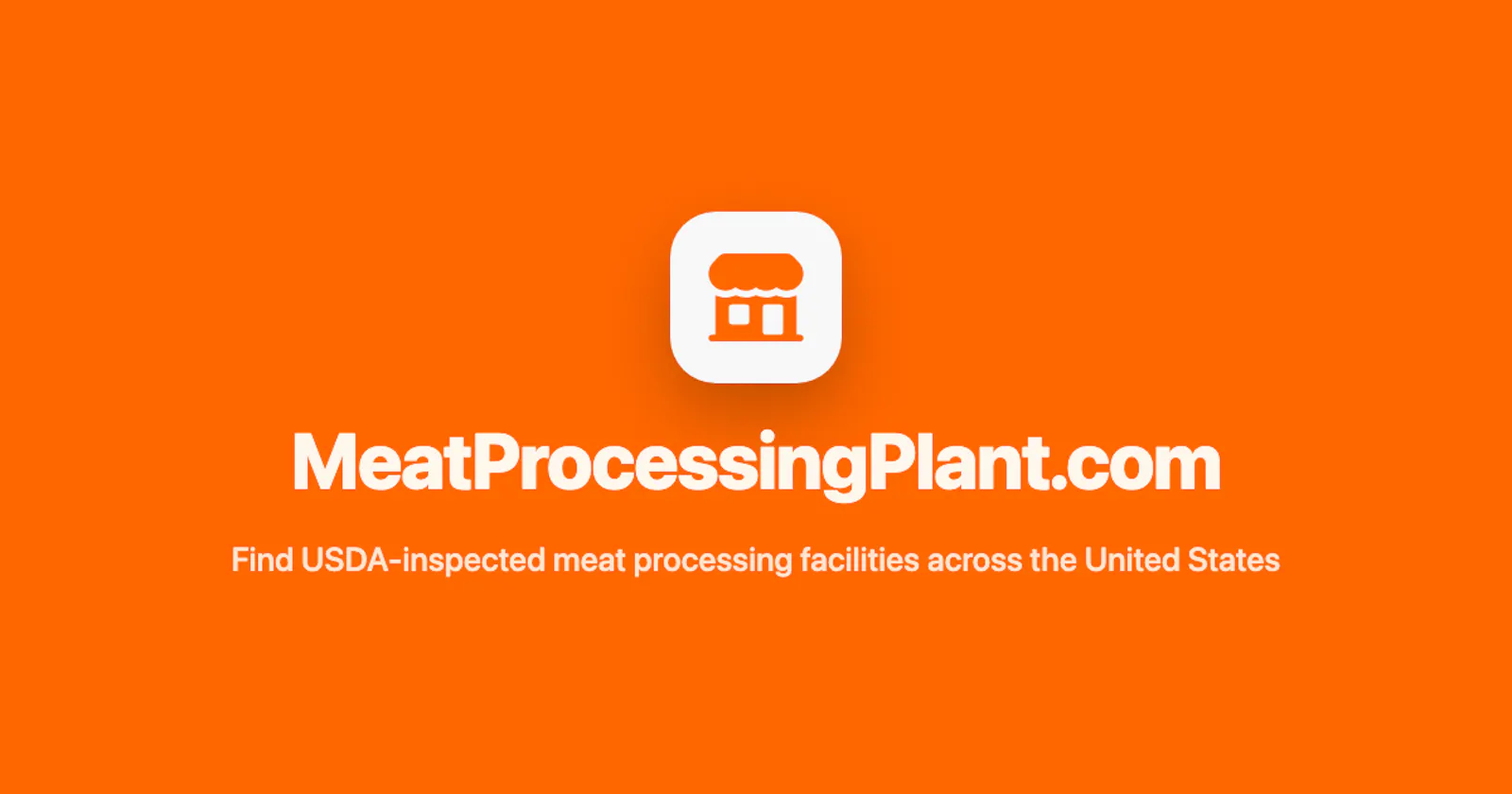 MeatProcessingPlant.com screenshot 1