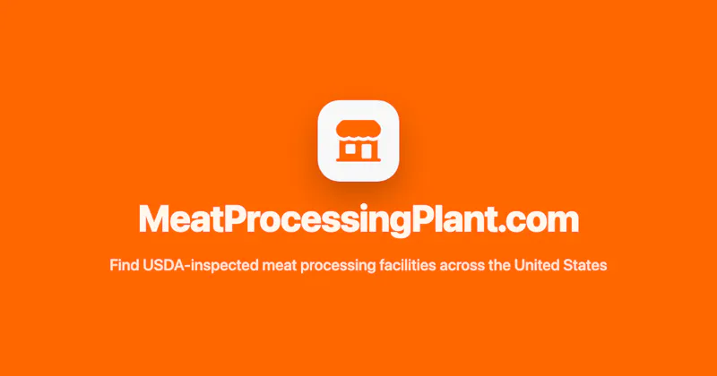 MeatProcessingPlant.com screenshot 1