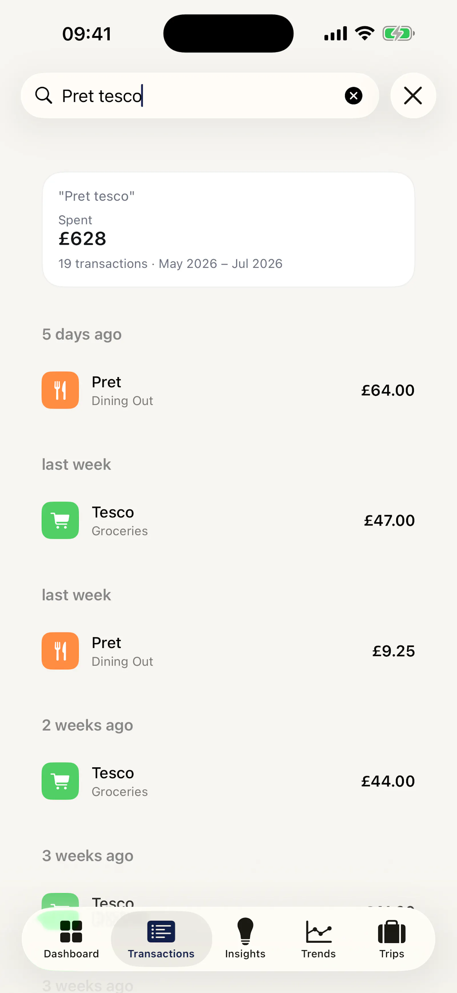 Budgeting screenshot 3