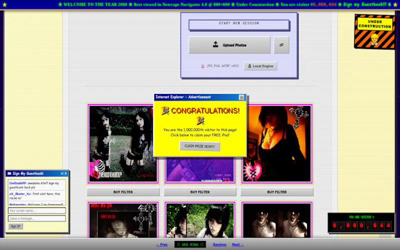 RawY2K: 90s & Y2K Retro Theme screenshot 2