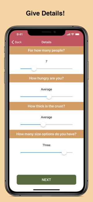 Pizza Calculator Smartly gallery image