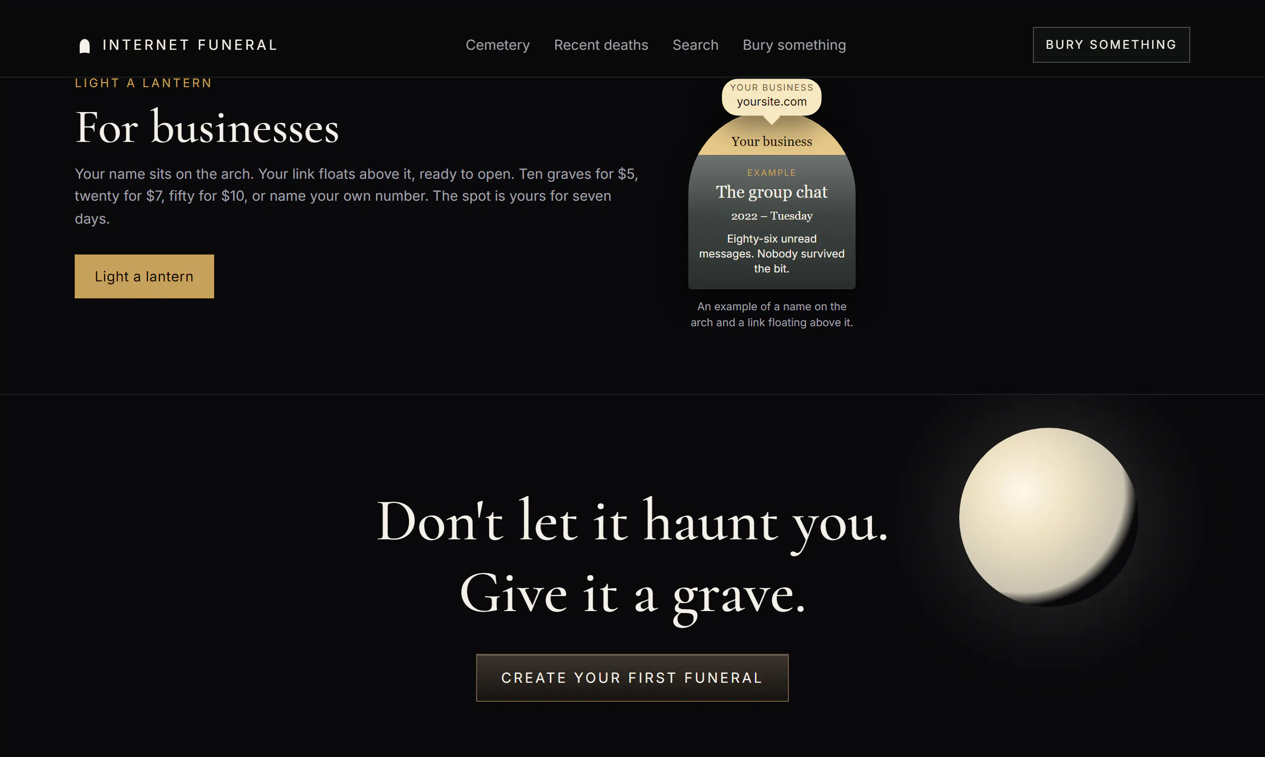 Internet Funeral gallery image