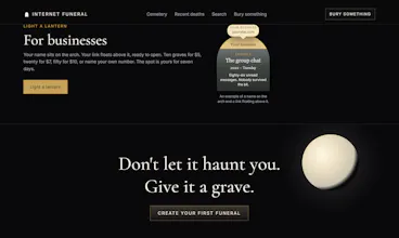 Internet Funeral gallery image