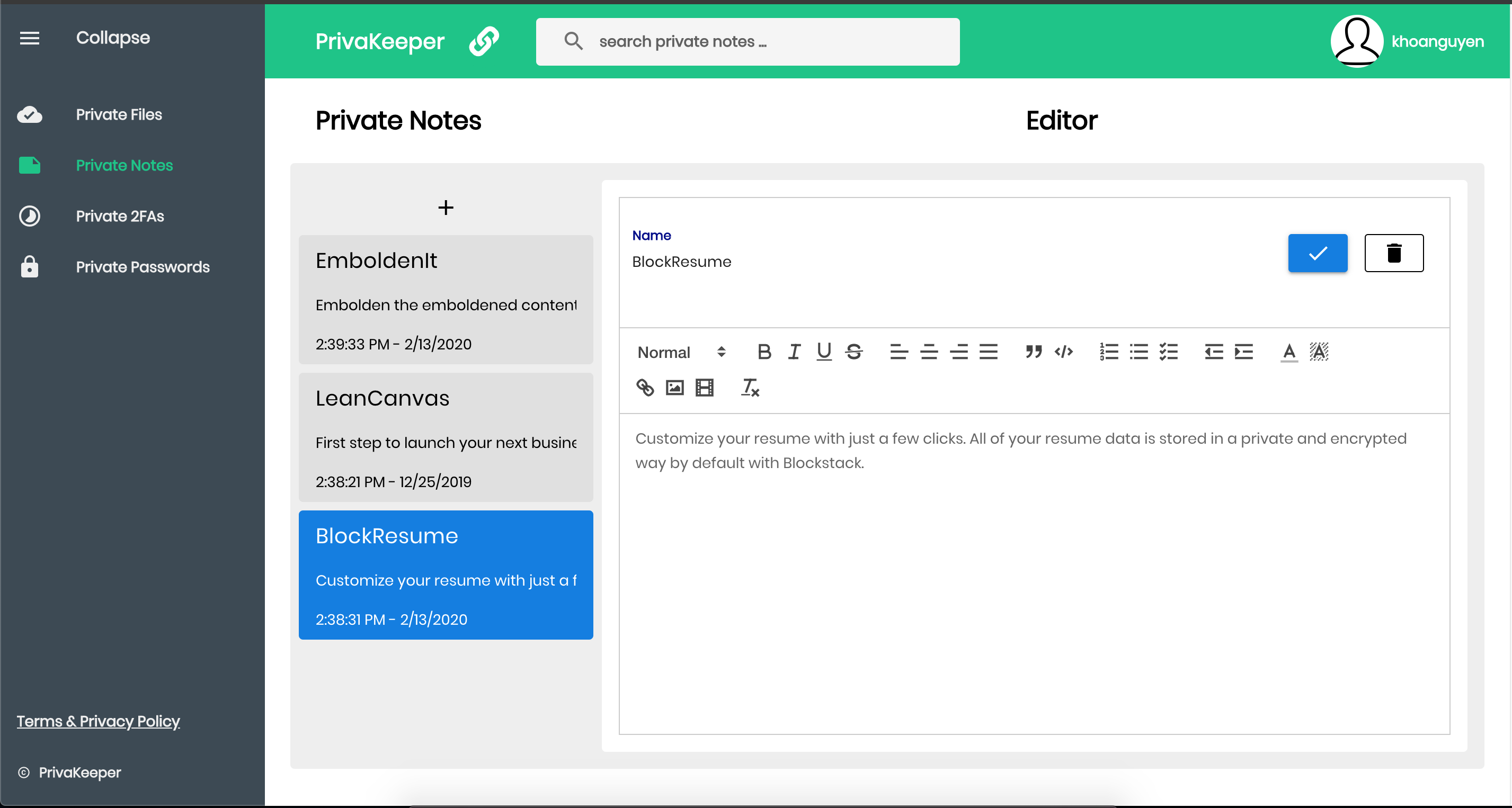 PrivaKeeper gallery image