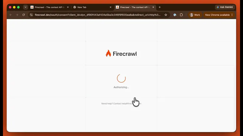 The new Firecrawl MCP screenshot 1 (video preview)