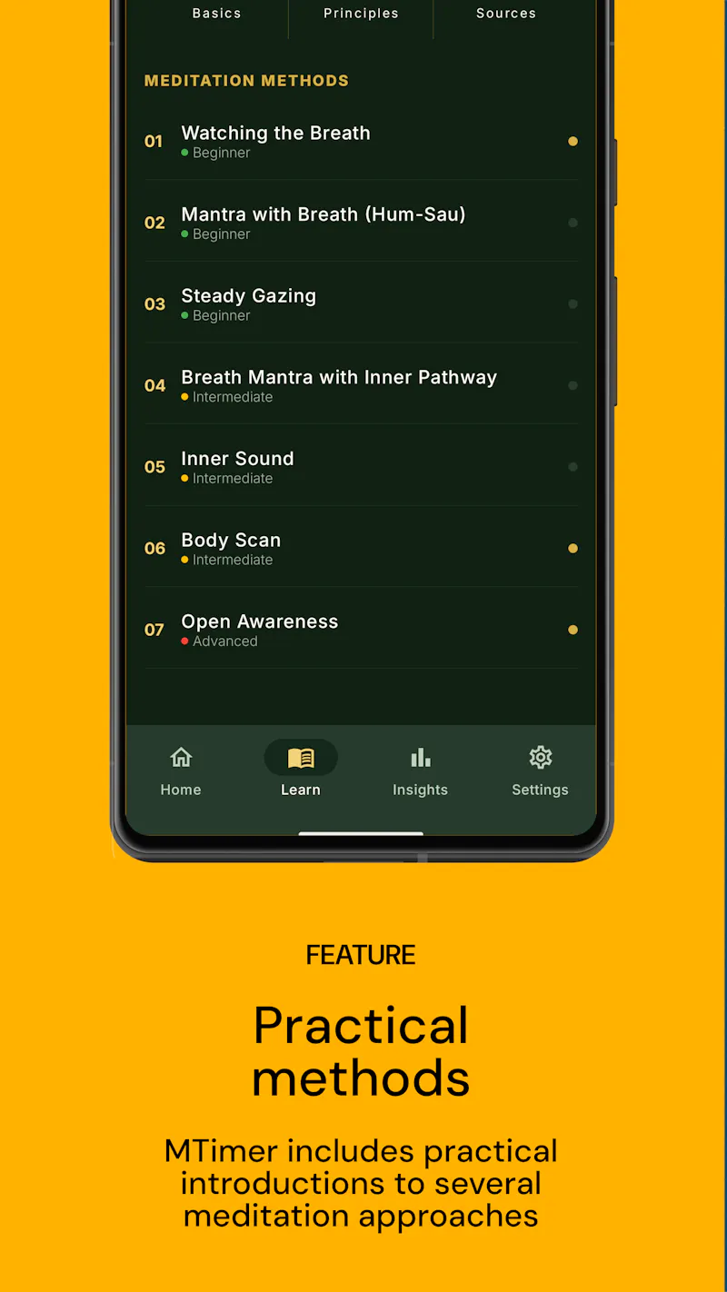MTimer - Meditate & Measure the results screenshot 10