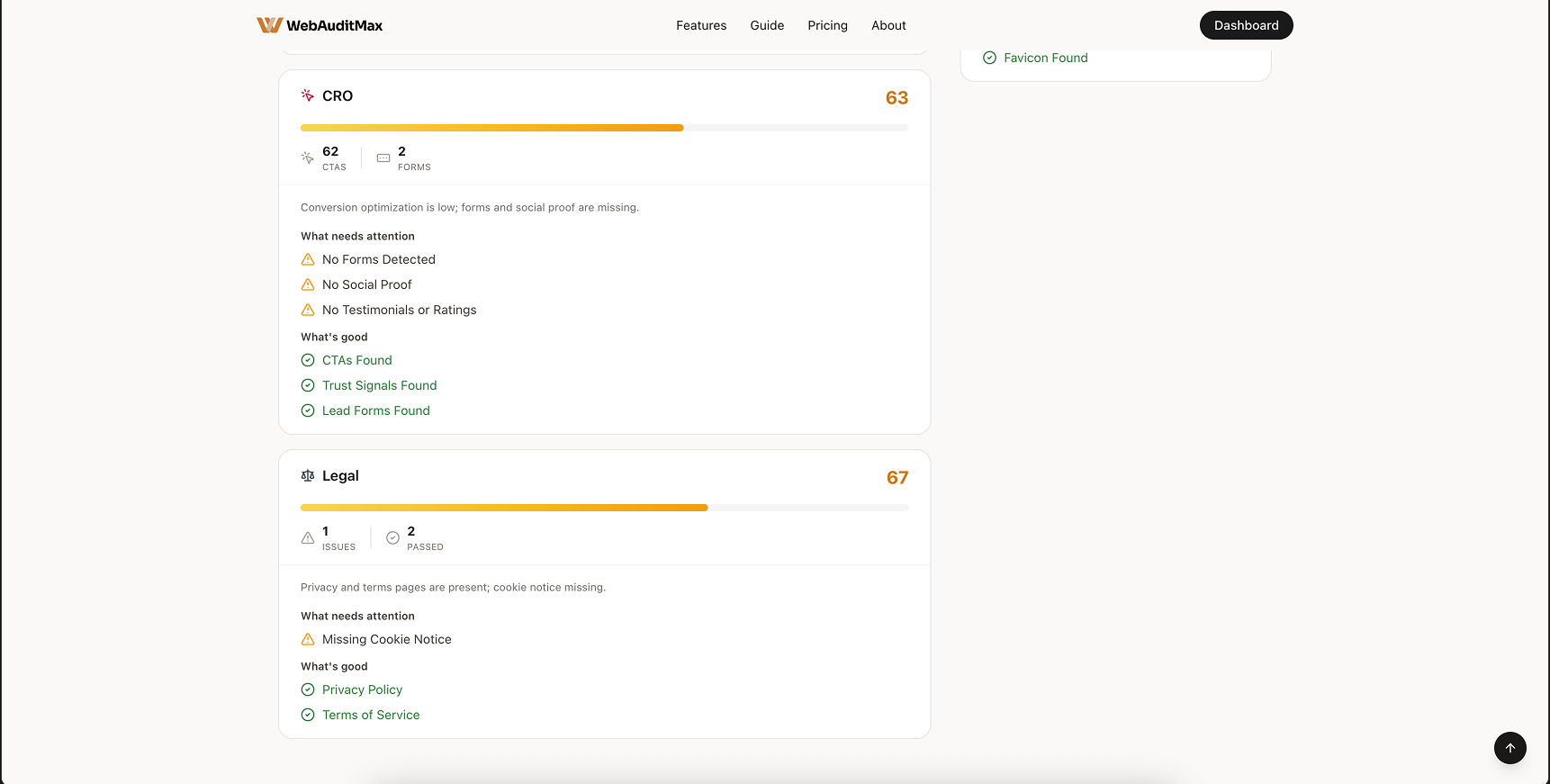 WebAuditMax gallery image