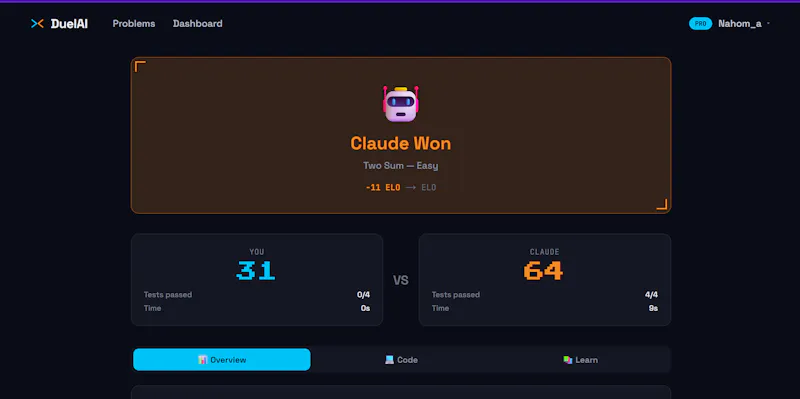 DuelAI: Compete against AI to stay sharp screenshot 3