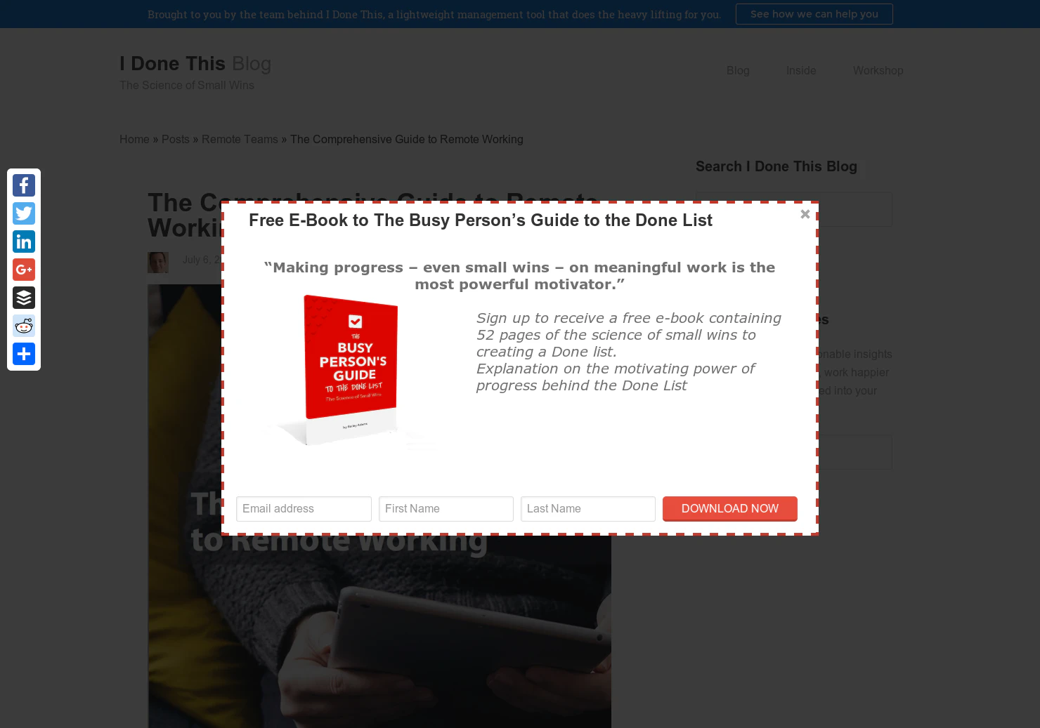 The Comprehensive Guide to Remote Working (book)