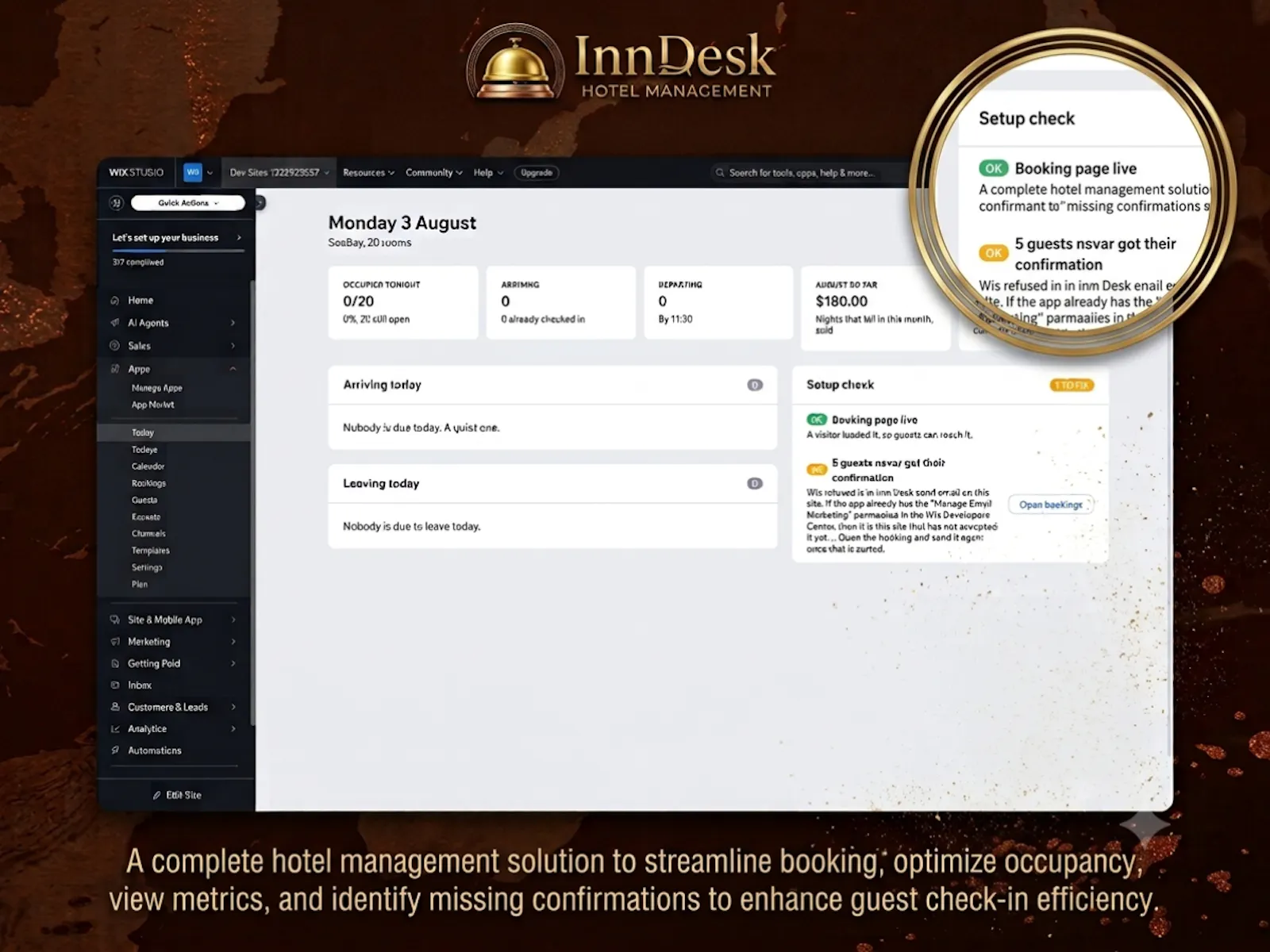 Wix Hotel Booking App screenshot 3