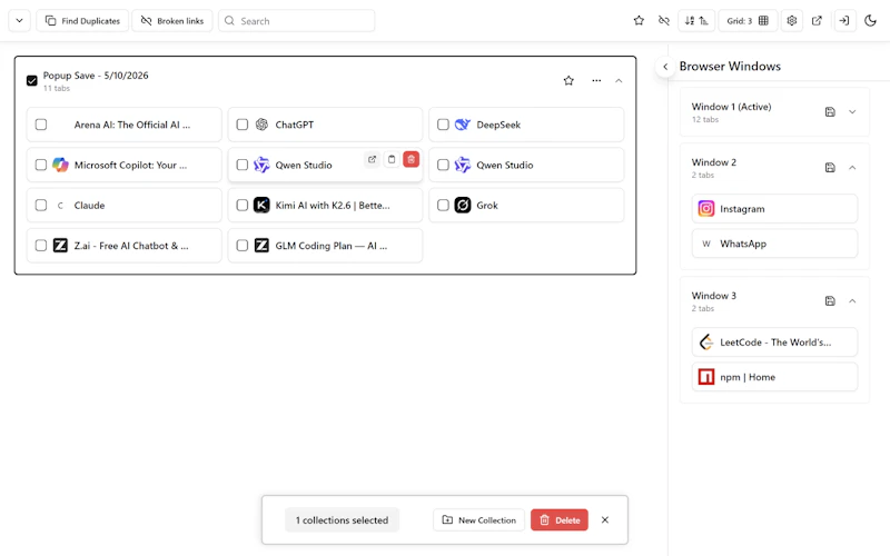 Tabsy screenshot 1